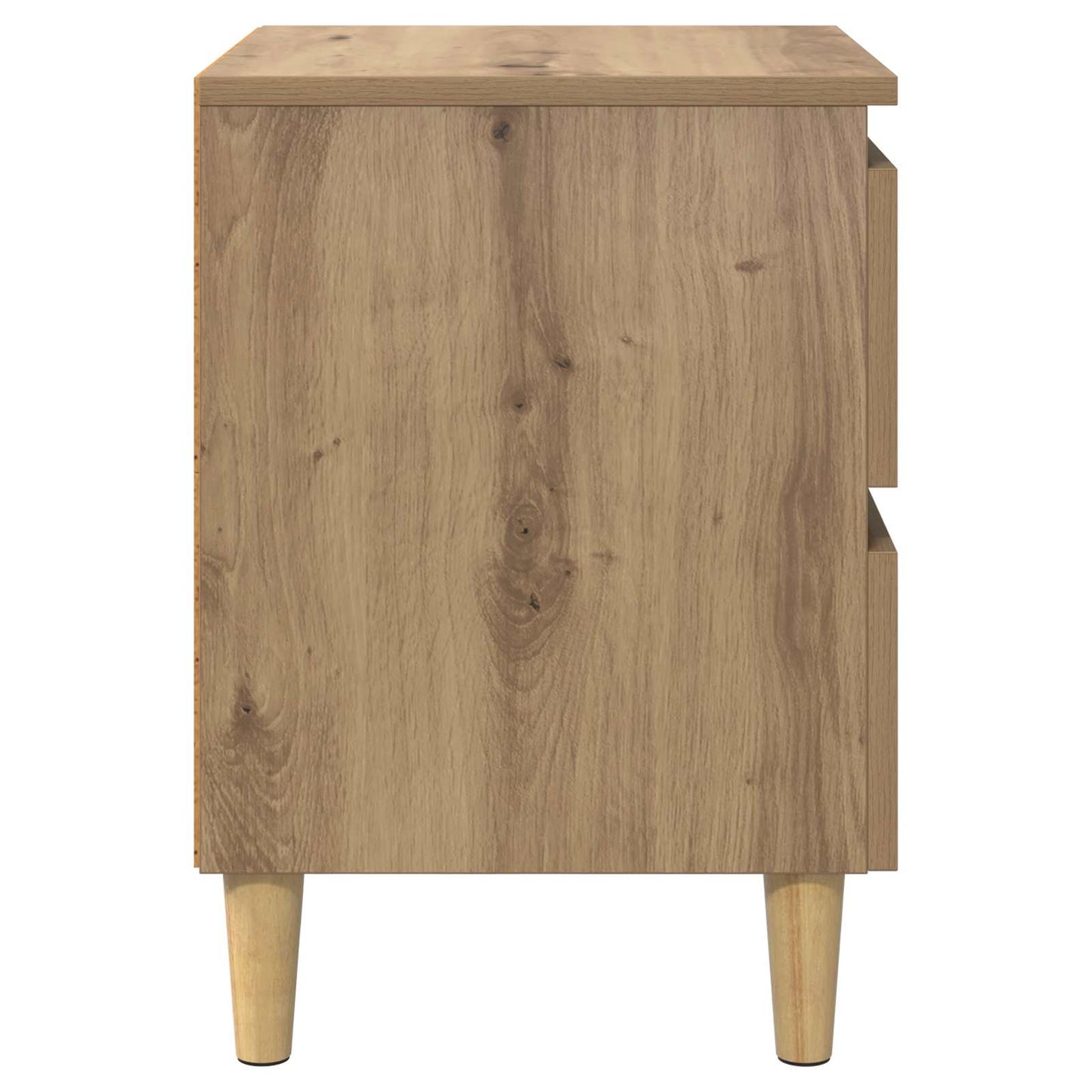Bed Cabinets 2 pcs Artisan Oak 40 x 35 x 50 cm Engineered Wood