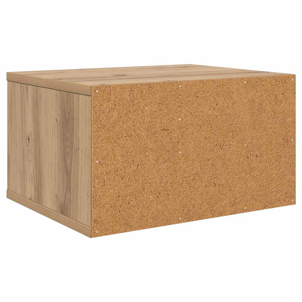 Printer Stand Artisan Oak 40 x 32 x 24 cm Engineered Wood
