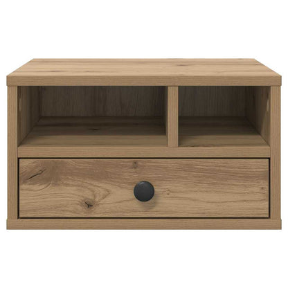 Printer Stand Artisan Oak 40 x 32 x 24 cm Engineered Wood