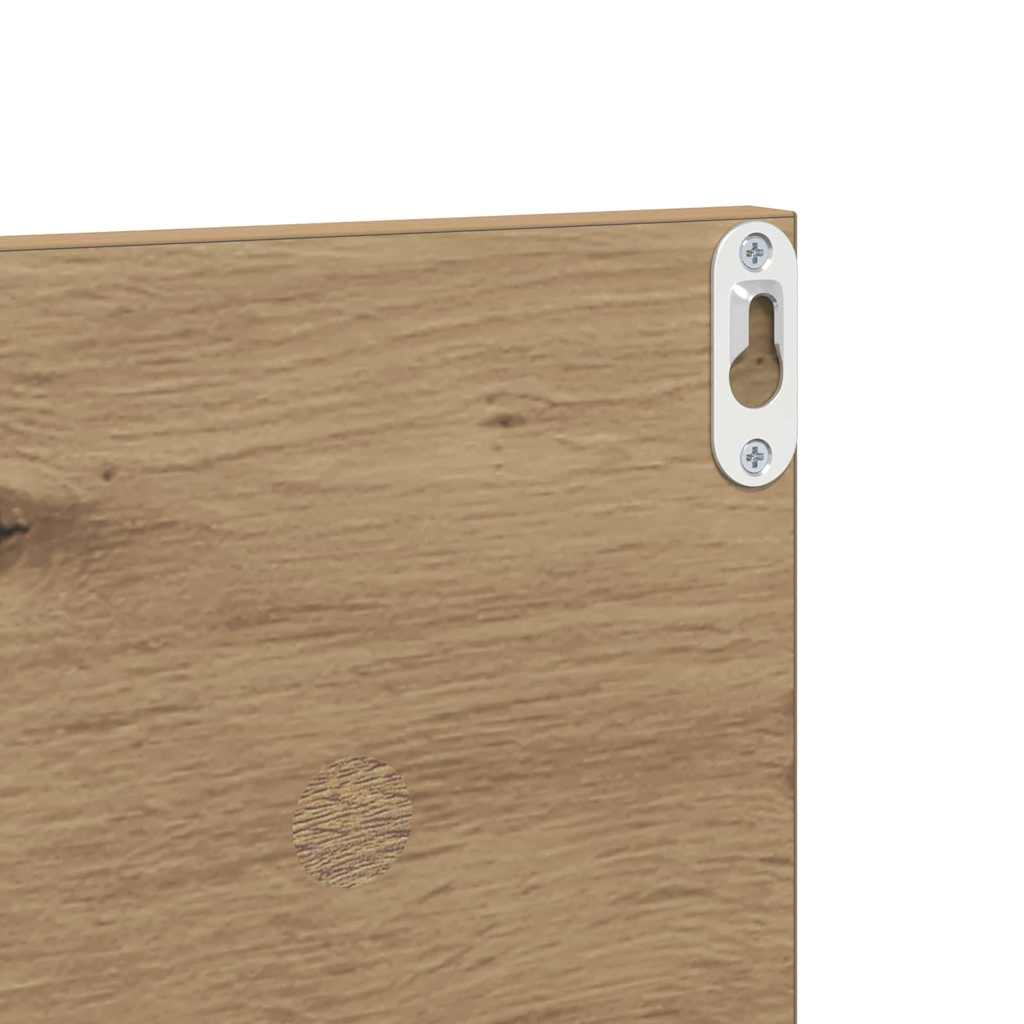 Wall Shelves 4 pcs Artisan Oak 80 x 11.5 x 18 cm