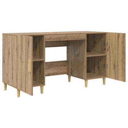 Desk Artisan Oak Engineered Wood 140 x 50 x 75 cm