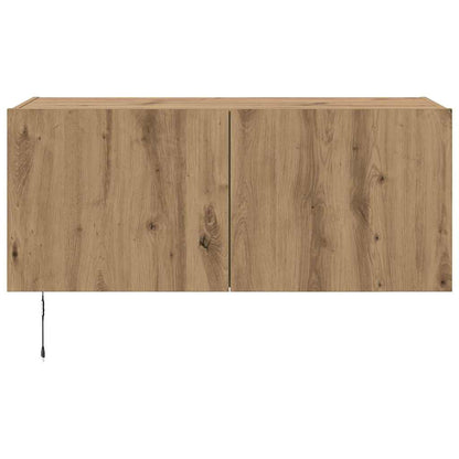 TV Wall Cabinet Artisan Oak Engineered Wood