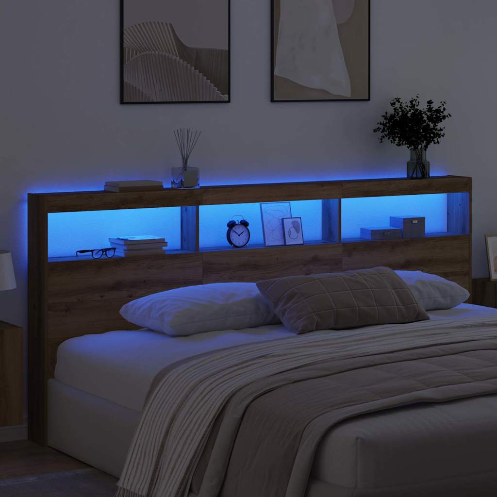 Headboard Artisan Oak Engineered Wood