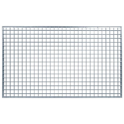 Grating Silver 30 x 30 x 2 cm Hot-Dip Galvanised Steel