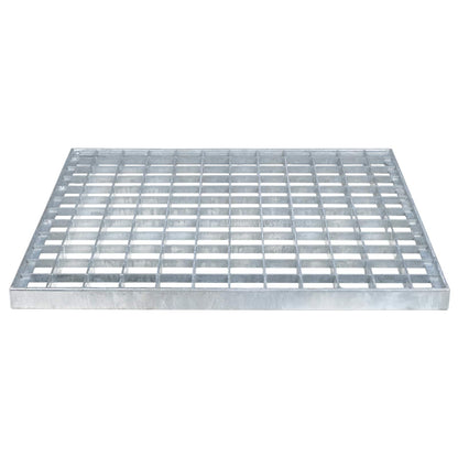 Grating Silver 40 x 40 x 2 cm Hot-Dip Galvanised Steel