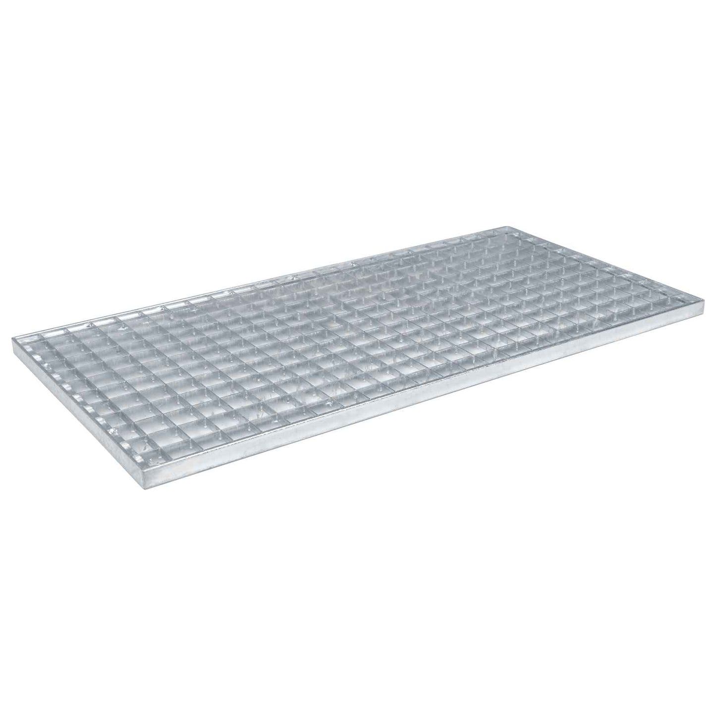 Grating Silver 80 x 40 x 2 cm Hot-Dip Galvanised Steel