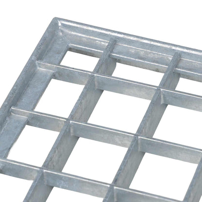 Grating Silver 50 x 50 x 2 cm Hot-Dip Galvanised Steel