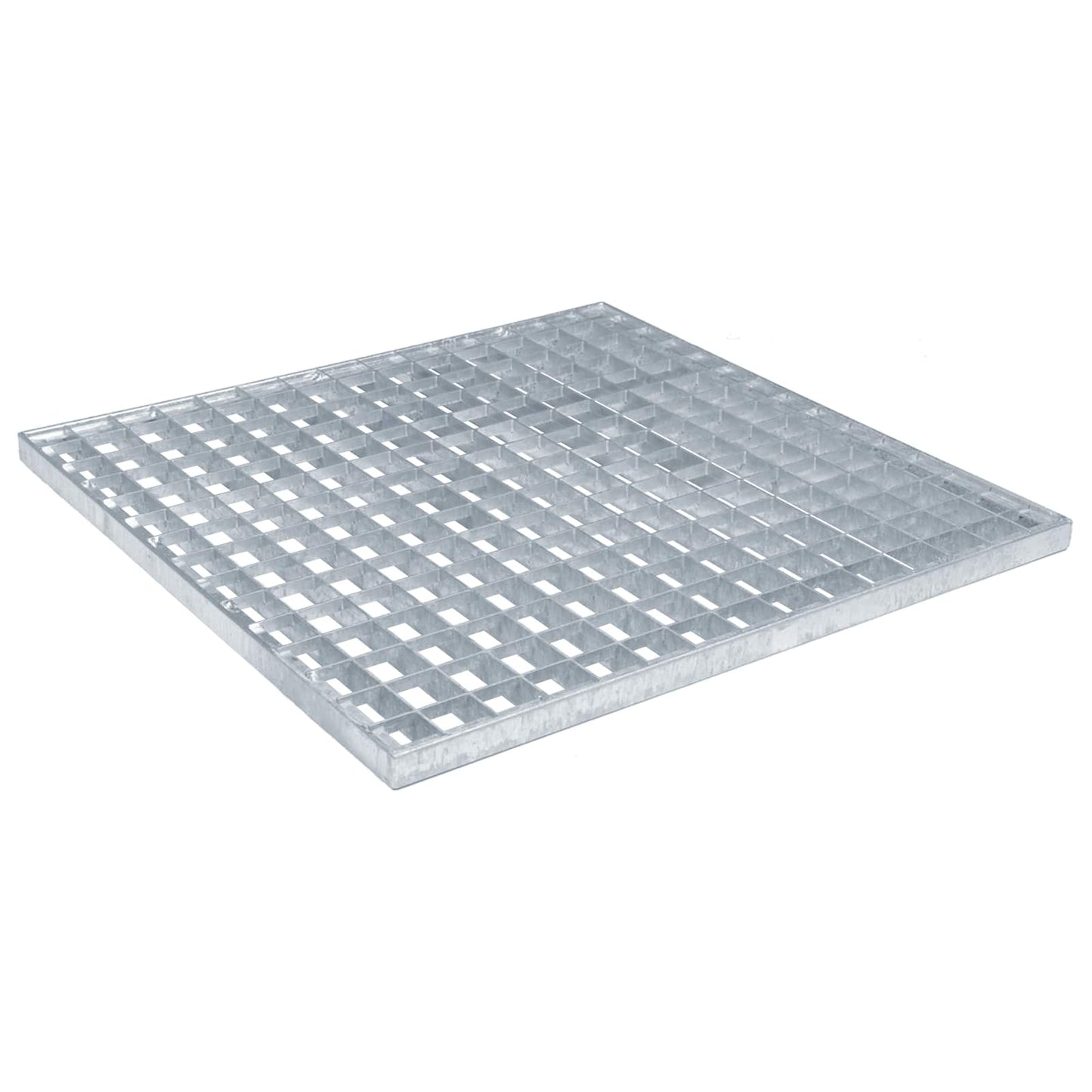Grating Silver 50 x 50 x 2 cm Hot-Dip Galvanised Steel
