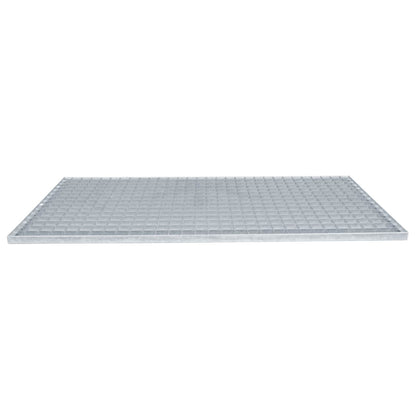 Grating Silver 100 x 50 x 2 cm Hot-Dip Galvanised Steel