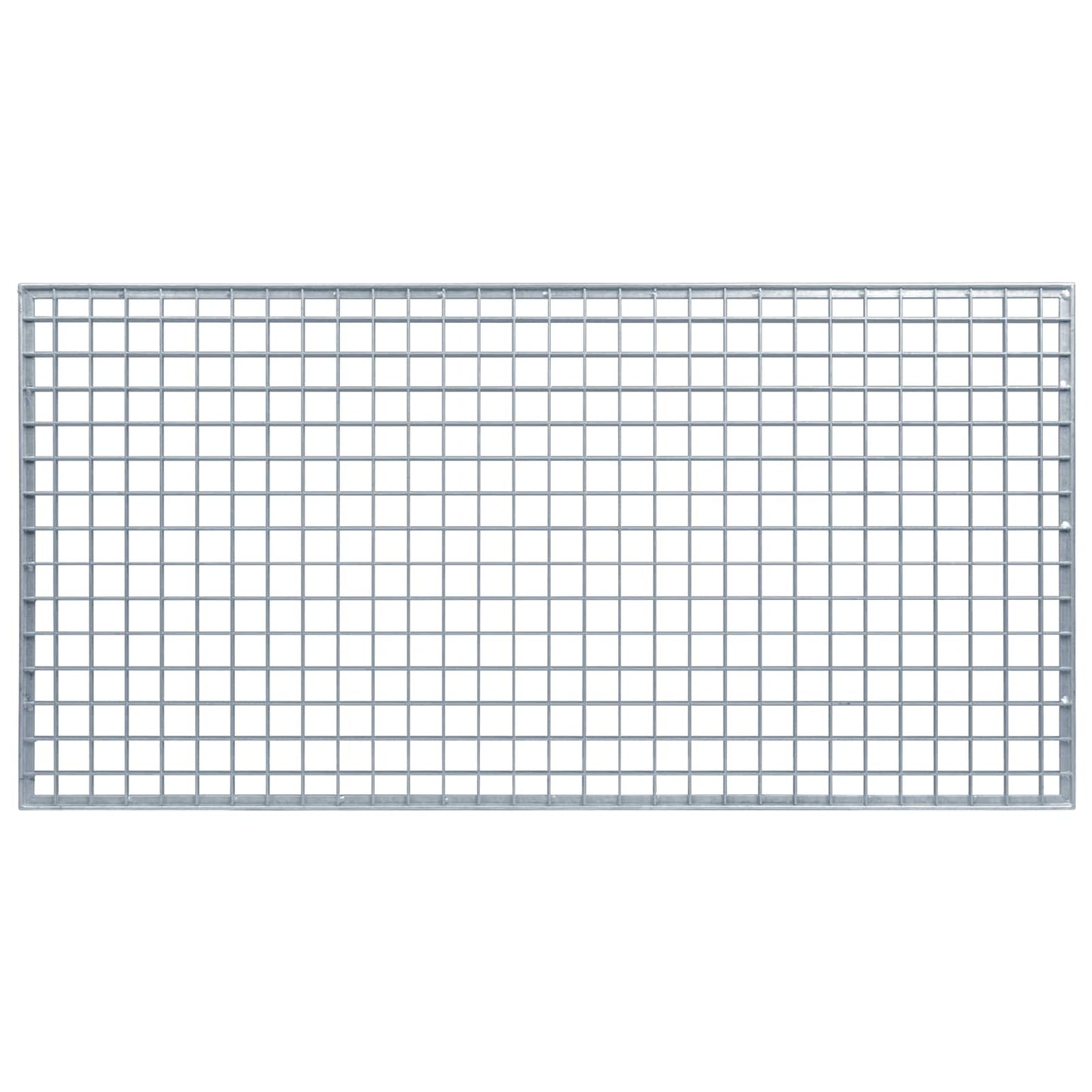 Grating Silver 100 x 50 x 2 cm Hot-Dip Galvanised Steel