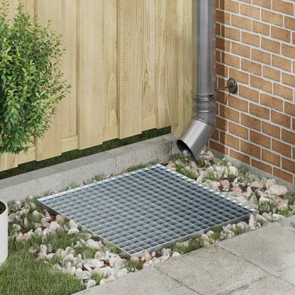 Grating Silver 60 x 60 x 2 cm Hot-Dip Galvanised Steel