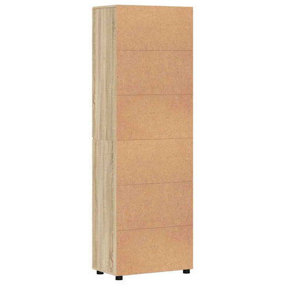 Highboard FLORIN Sonoma Oak 60 x 35 x 182 cm Engineered Wood