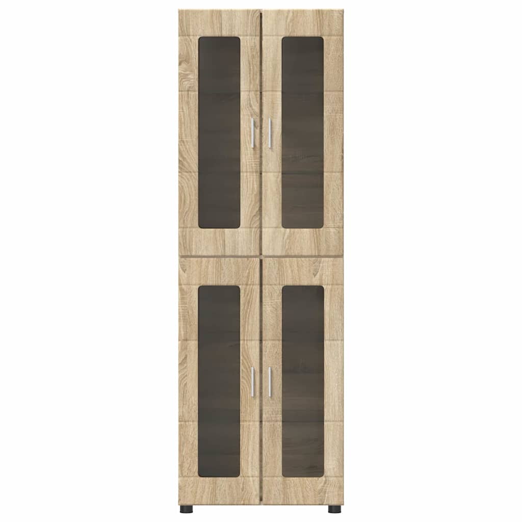 Highboard FLORIN Sonoma Oak 60 x 35 x 182 cm Engineered Wood