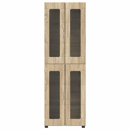 Highboard FLORIN Sonoma Oak 60 x 35 x 182 cm Engineered Wood