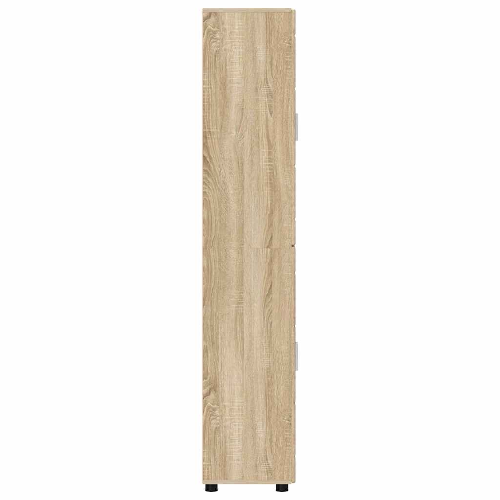 Highboard FLORIN Sonoma Oak 60 x 35 x 182 cm Engineered Wood