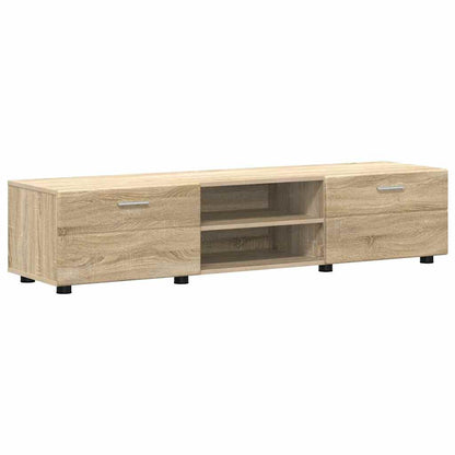 TV Cabinet Set FLORIN 3 pcs Sonoma Oak Engineered Wood