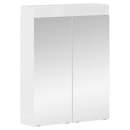 Bathroom Furniture Set TULUM 2 pcs High Gloss White