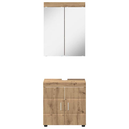 Bathroom Furniture Set TULUM 2 pcs Artisan Oak 60 x 34 x 63 cm