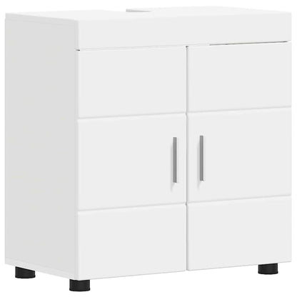 Bathroom Furniture Set TULUM 4 pcs White 60 x 34 x 63 cm