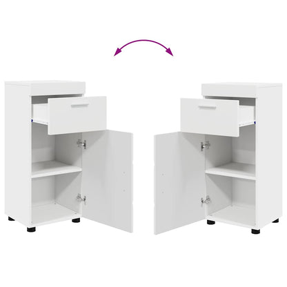 Bathroom Furniture Set TULUM 4 pcs White 60 x 34 x 63 cm