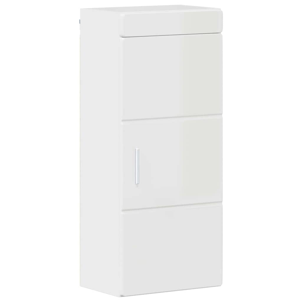 Bathroom Furniture Set TULUM 4 pcs High Gloss White
