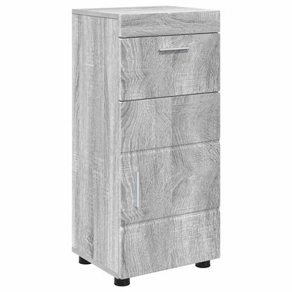 Bathroom Furniture Set TULUM 4 pcs Grey Sonoma 60 x 34 x 63 cm