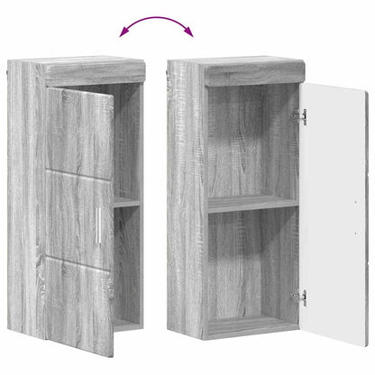 Bathroom Furniture Set TULUM 4 pcs Grey Sonoma 60 x 34 x 63 cm