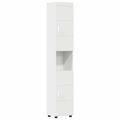 Bathroom Furniture Set TULUM 5 pcs White 60 x 34 x 63 cm