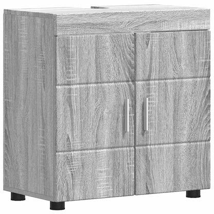 Bathroom Furniture Set TULUM 5 pcs Grey Sonoma 60 x 34 x 63 cm
