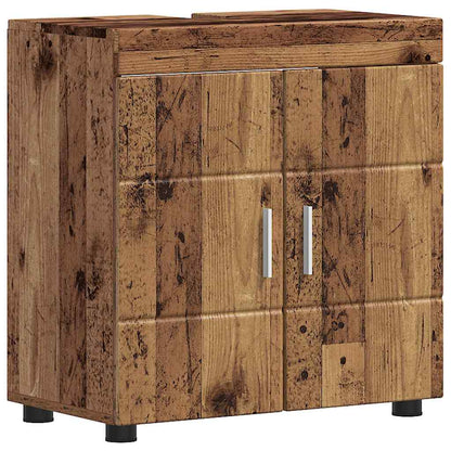 Bathroom Furniture Set TULUM 5 pcs Old Wood 60 x 34 x 63 cm