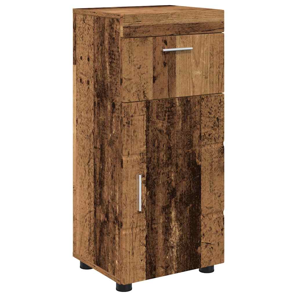 Bathroom Furniture Set TULUM 5 pcs Old Wood 60 x 34 x 63 cm