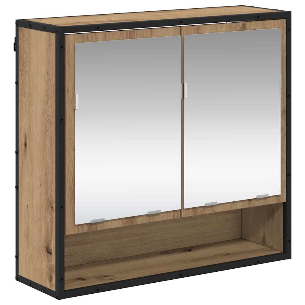 Bathroom Furniture Set 2 pcs Artisan Oak Engineered Wood