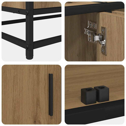 TV Units 210 x 35 x 41 cm Artisan Oak Engineered wood