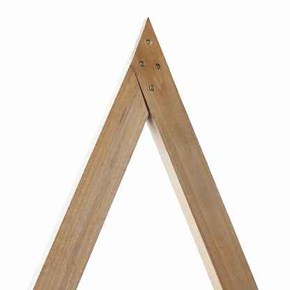 Wedding Arch Light Brown 202 x 95 x 254 cm Solid Pine Wood