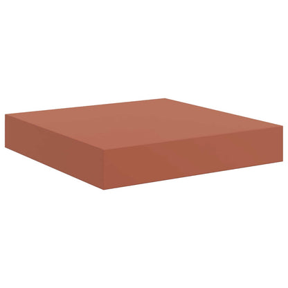 Wall Shelf Wall-mounted Red 23 x 23.5 x 4 cm Engineered Wood