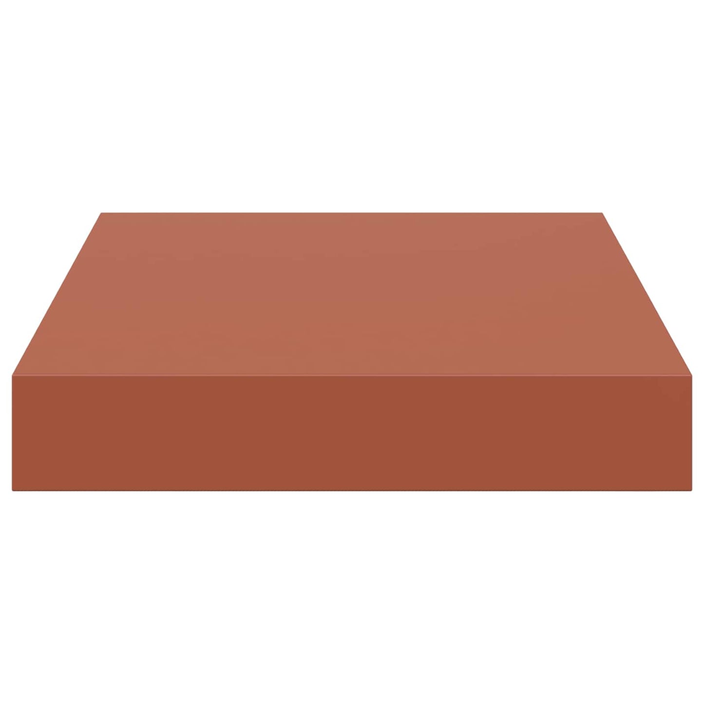Wall Shelf 2 pcs Red 23 x 23.5 x 4 cm Engineered Wood