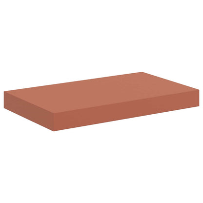 Wall Shelf 2 pcs Red 40 x 23.5 x 4 cm Engineered Wood
