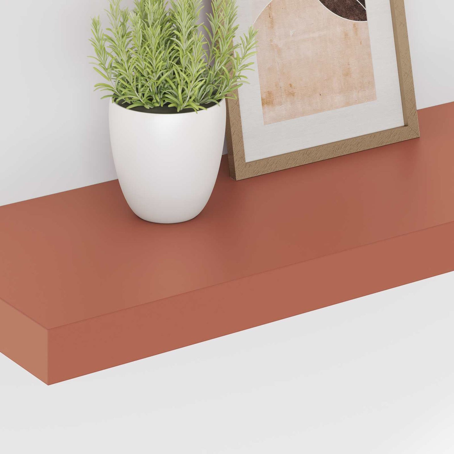 Wall Shelf Wall-mounted Red 60 x 23 x 4 cm Engineered Wood
