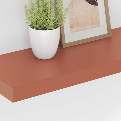 Wall Shelf Wall-mounted Red 60 x 23 x 4 cm Engineered Wood