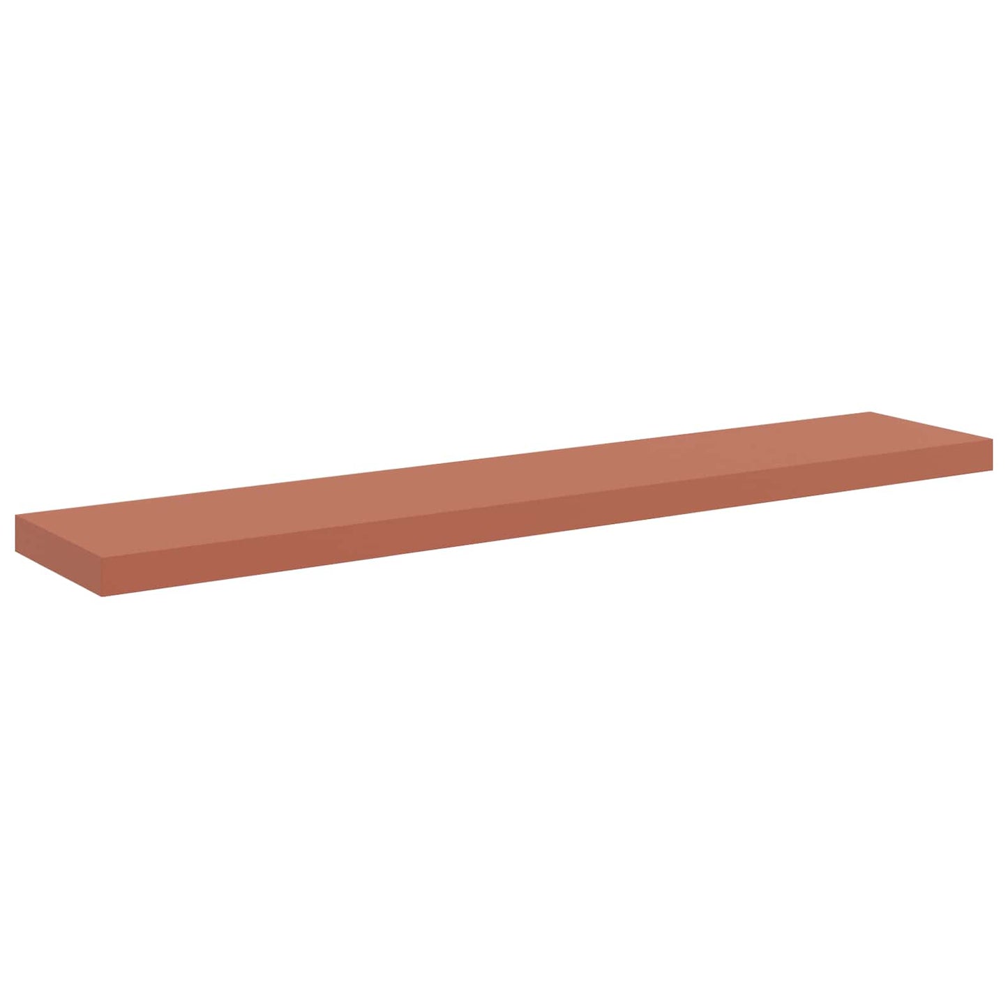 Wall Shelf 4 pcs Red 120 x 23.5 x 4 cm Engineered Wood