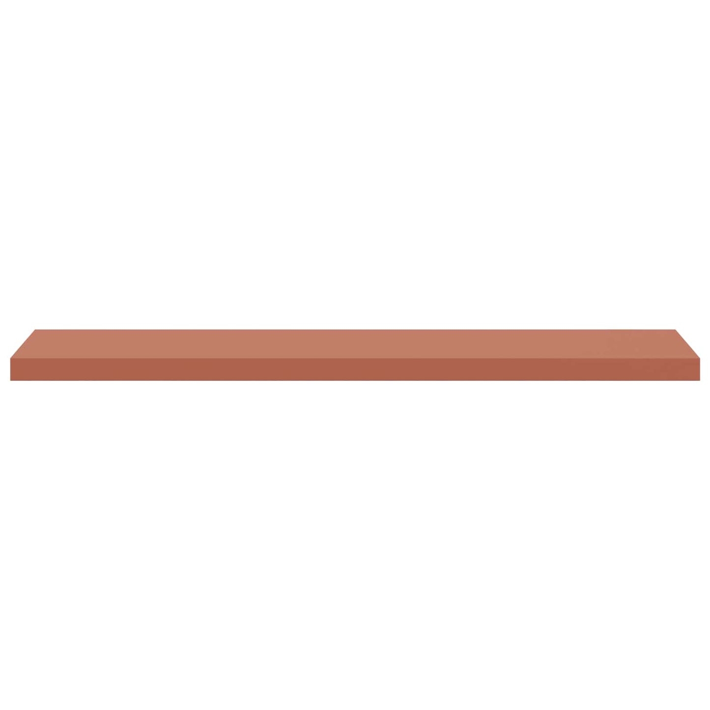 Wall Shelf 4 pcs Red 120 x 23.5 x 4 cm Engineered Wood