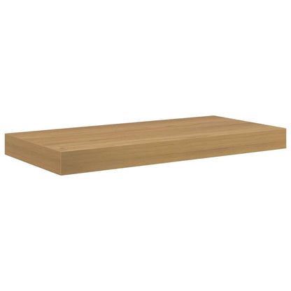 Wall Shelf Wall-mounted Brown 50 x 23 x 4 cm Engineered Wood