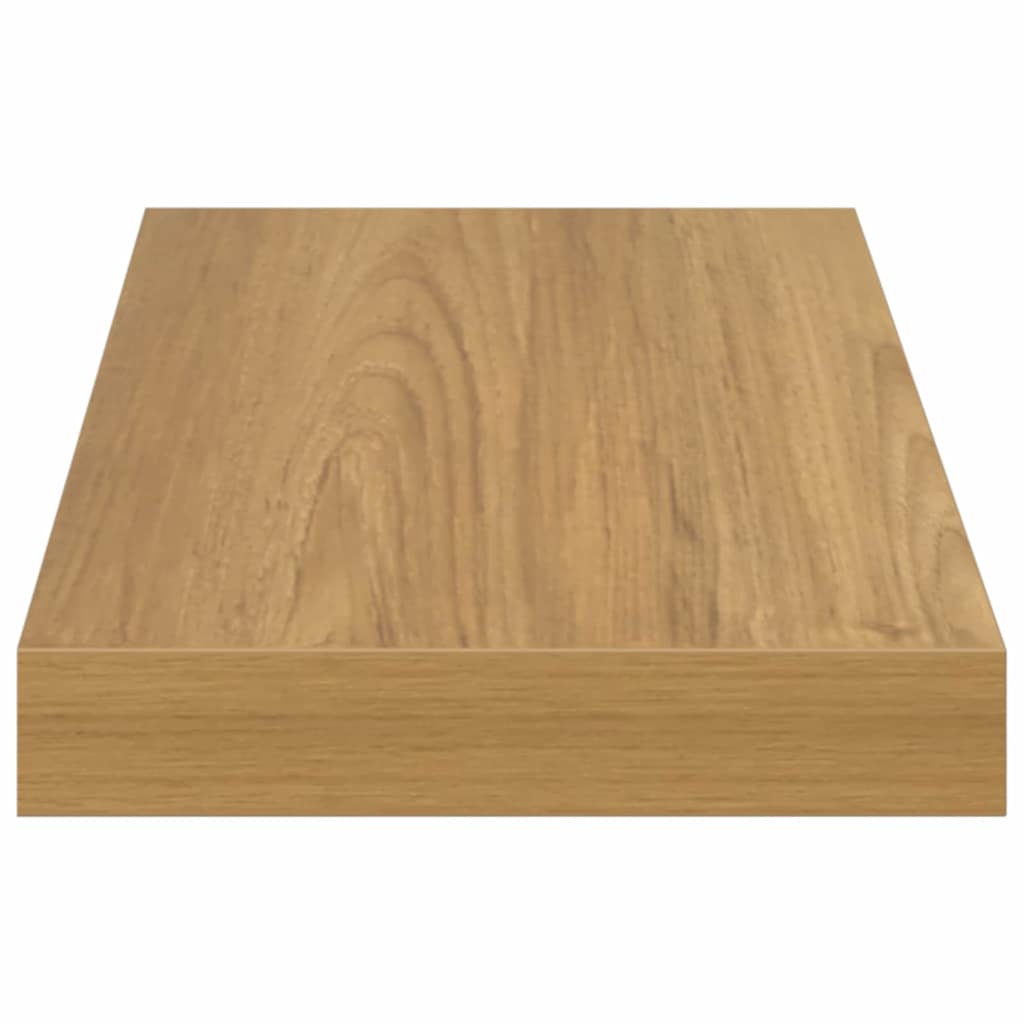 Wall Shelf Wall-mounted Brown 50 x 23 x 4 cm Engineered Wood