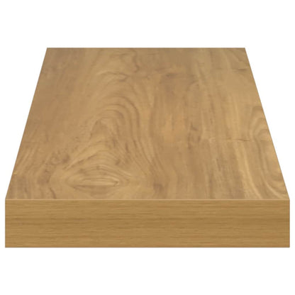 Wall Shelf Wall-mounted Brown 60 x 23 x 4 cm Engineered Wood