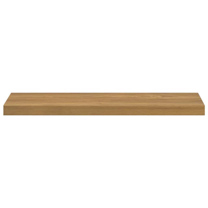 Wall Shelf Wall-Mounted 2 pcs Brown 80 x 23.5 x 3.8 cm