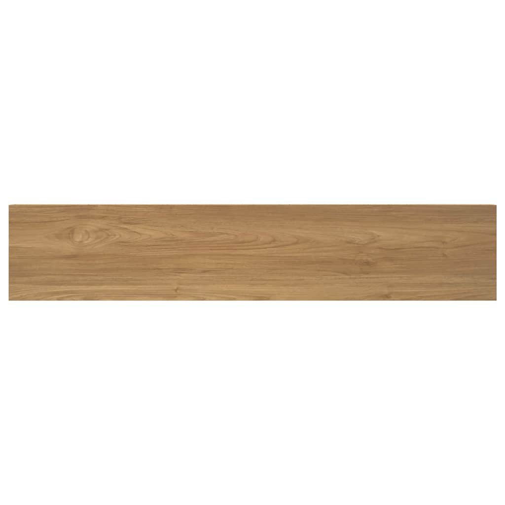 Wall Shelf Wall-Mounted Brown 120 x 23.5 x 3.8 cm