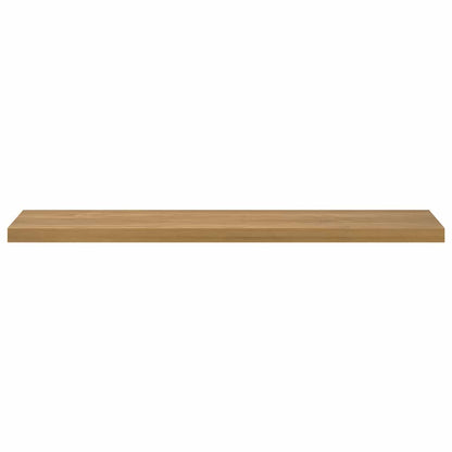 Wall Shelf Wall-Mounted 2 pcs Brown 120 x 23.5 x 3.8 cm