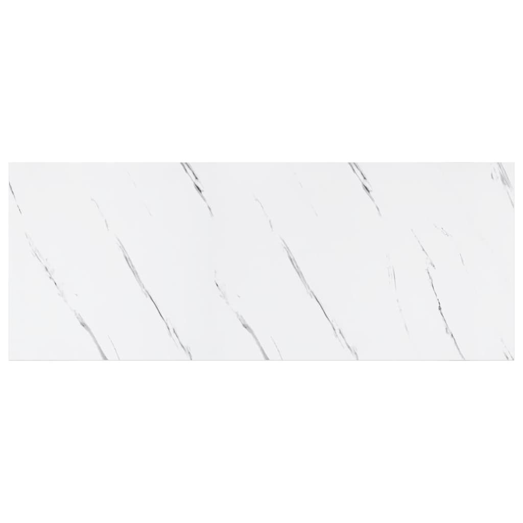 Wall Shelf Wall-Mounted White Marble 60 x 23.5 x 3.8 cm
