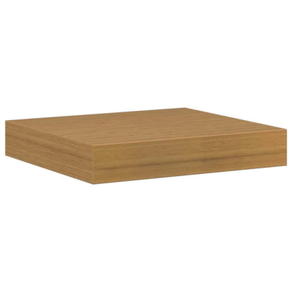 Wall Shelf 4 pcs Beige 23 x 23.5 x 4 cm Engineered Wood