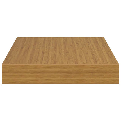 Wall Shelf 4 pcs Beige 23 x 23.5 x 4 cm Engineered Wood